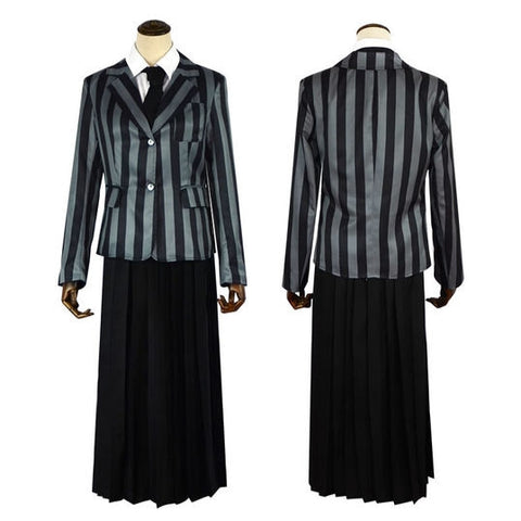 Uniforme Robe Mercredi Addams | Noir