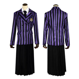 Uniforme Robe Mercredi Addams | Violet