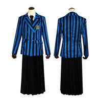 Uniforme Robe Mercredi Addams | Bleu